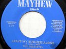 BOBBETTES 45 Leave My Business Alone / Happy Go VG++ Northern Soul FUNK w2750