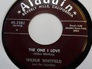 WILBUR WHITFIELD 45 The one I love / P.B. Baby ALADDIN Doo Wop Rn'B  bb1493