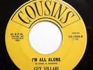 GUY VILLARI 45 I'm all alone / Mashed Potato Mary COUSINS Pop  bb2345
