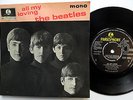 BEATLES 45 All my loving PARLOPHONE UK w/ Pic Sleeve EP  e521
