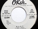 SCHOOLBOYS 45 Mary / I am old enough OKEH (PROMO)  Doowop  E422