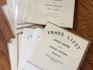 12 Albums Gunnar Johansen Franz Liszt Piano Works