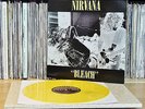 Nirvana - Bleach **US 2002 Waterfront DAMP 114 Yellow Marbled Vinyl LP**