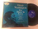 Dinah Washington LP For Those In Love