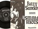 SMALL FACES LAZY SUNDAY & ROLLIN` OVER DANISH 45+PS 1968 MOD FREAKBEAT MARRIOTT