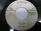 ELVIS PRESLEY - OLD SHEP - One Sided PROMO  RCA VICTOR CR-15 DJ WLP VG++