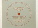 RISTENPART - MOZART symphonies K.183, K.200 & K.201 DISCOPHILES FRANCAIS DF 117