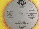 (ROCKFORT) HUGH BROWN & RANKING JOE -BATTLE OF LION /COMPUTER WATCH /BLACK -1981