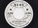 '57 Twin Spin Rockabilly BOBBY MARTIN Give Your Heart To Me/Sleepy Time M- HEAR