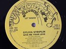 SYLVIA STRIPLIN - YOU CAN'T TURN ME AWAY / GIVE ME YOUR LOVE 12