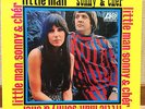 SONNY & CHER - LITTLE MAN / JAPAN PROMO WHITE LABEL  GATEFOLD COVER LP SMAT-1001