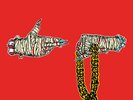 RUN THE JEWELS 2 Gatefold Cover 2x PINK VINYL LP RECORD New+Poster&Stickers