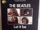 THE BEATLES - LET IT BE P/S - 4 PRONG CENTRE - UK 7