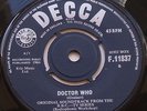Radiophonic Workshop - Doctor Who - UK 45 - Decca F.11837 - EX+