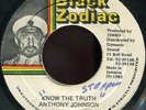 Anthony Johnson - Know The Truth JA Black Zodiac 7