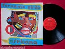 FERNANDO GIRAO Africana LP 1986 CBS Spain PROMO Inner (ex-/ex-) O