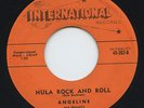 HEAR- Rare Popcorn / Teen 45- Angeline & Hawaii Teen Towners- Hula Rock And Roll