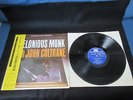 Thelonious Monk Meets John Coltrane Japan Vinyl LP with OBI 1962 Riverside Jazz