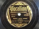 78 RPM LEROY CARR & SCRAPPER BLACKWELL VOCALION 02791 V+ BLACK GAL - RARE BLUES