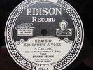 Frank Munn - EDISON ELECTRIC 52418 - Somewhere A Voice Is Calling