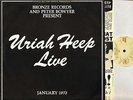 URIAH HEEP live BRON 301 with integral booklet uk bronze 1973 DOUBLE LP PS EX/EX