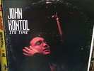 Rare 1986 Modern Soul Private Pressing LP John Kontol It's Time EX LISTEN