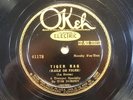 78 RPM TOM DORSEY OKEH 41178 E+ TIGER RAG