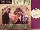 FRANTIC FLINTSTONES A NIGHTMARE ON NERVOUS PSYCHOBILLY PURPLE VINYL LP