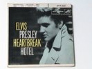 ELVIS PRESLEY RCA 45 EPA-821 HEARTBREAK HOTEL, SILVER LINE, NO DOG, VG+