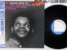 WALTER DAVIS JR. DAVIS CUP BLUE NOTE BN 4018 Japanese Pressing OBI Vinyl LP
