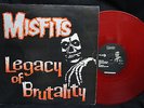 MISFITS Legacy Of Brutality ORIG RED PLAN 9 LIMITED TO 500 KBD Danzig PL9-06