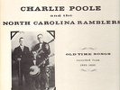 LP Charlie Poole And The North Carolina Ramblers Old Time Songs County Record