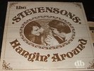 THE STEVENSONS Hangin Around LP PRIVATE DREAMY FOLK PSYCH SSW
