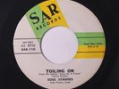SOUL STIRRERS: Toiling On / Listen To The Angels 45 Black Gospel