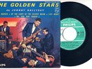 EP The Golden Stars de Johnny HALLYDAY dédicacé - Philips 432.587 BE Biem