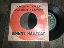 TRES BEAU SP JUKE EO POCHETTE CIBLE JOHNNY HALLYDAY  AMOUR D.ETE +1