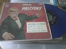 JOHNNY HALLYDAY RETIENS LA NUIT + 3 RARE SPAIN EP BLUE VINYL 1963