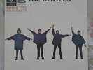 (THE BEATLES-Help)-Orange/Black labels-I5-LP