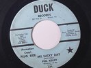 PHIL KELLEY: My Lucky Day / Holding On To You 45 (dj, plays better) rare Soul