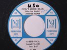 JOHN LEE HOOKER: Don't Look Back / Send Me Your Pillow 45 (dj, wol) Blues & R&B
