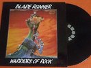 BLADE RUNNER - Warriors Of Rock - 1986 Ebony EBON 35 LP - NWOBHM Vinyl Record