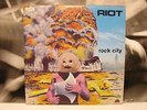 RIOT - ROCK CITY LP EX/EX 1977 CANADA 1ST PRESSING ATTIC RECORDS LAT 1041
