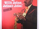 WILLIS JACKSON: Jackson's Action LP (Mono, blue trident label, Van Gelder, sm