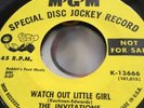 MONSTER HOT NORTHERN SOUL 45 INVITATIONS - MGM - Watch Out Little Girl M-