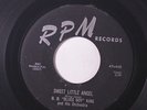 B.B. KING: Sweet Little Angel / Bad Luck 45 Blues & R&B