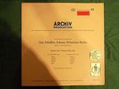 Bach - Cello Suites 3 & 4 Pierre Fournier NrMint/Ex Archiv 198 187