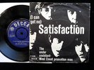 THE ROLLING STONES Satisfaction 45/PS Danish Mispress Decca Export F-12220