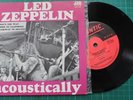 LED ZEPPELIN Acoustically rare Oz picture sleeve EP
