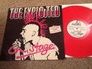 The Exploited On Stage Live Original Vinyl LP Red