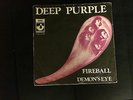 RARE DEEP PURPLE NORWAY FIREBALL 7 45  HARD TO FIND